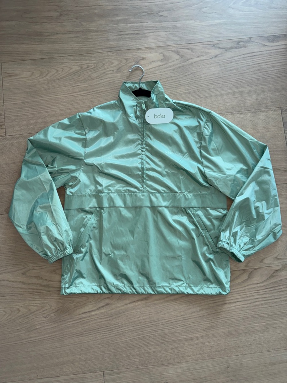 Bala Sage Green Lightweight Pullover Anorak / Windbreaker S/M